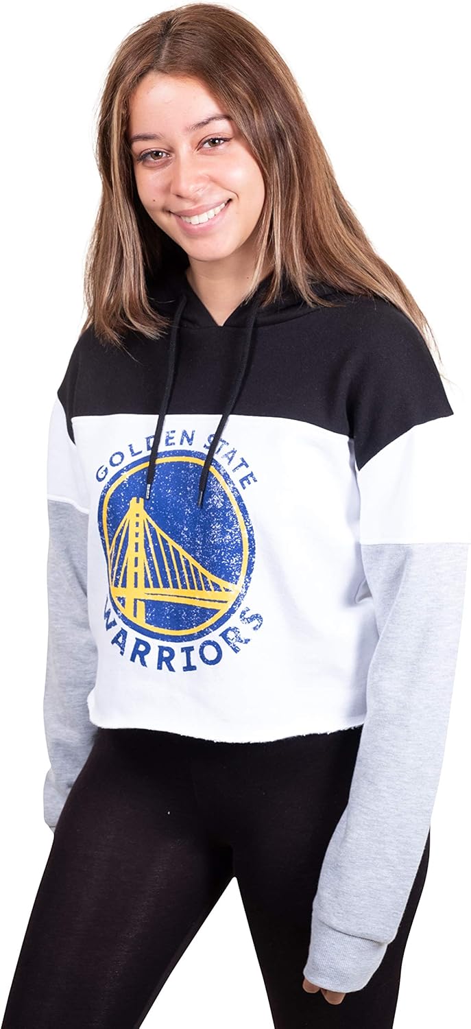 Thumbnail 5 de Ultra Game NBA women’s Soft Fleece Crop Top Pullover Hoodie
