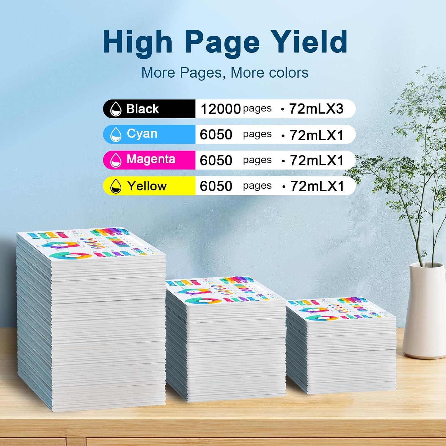 Detalle de Jagute T664 Multipack inchiostro Epson 5 pezzi