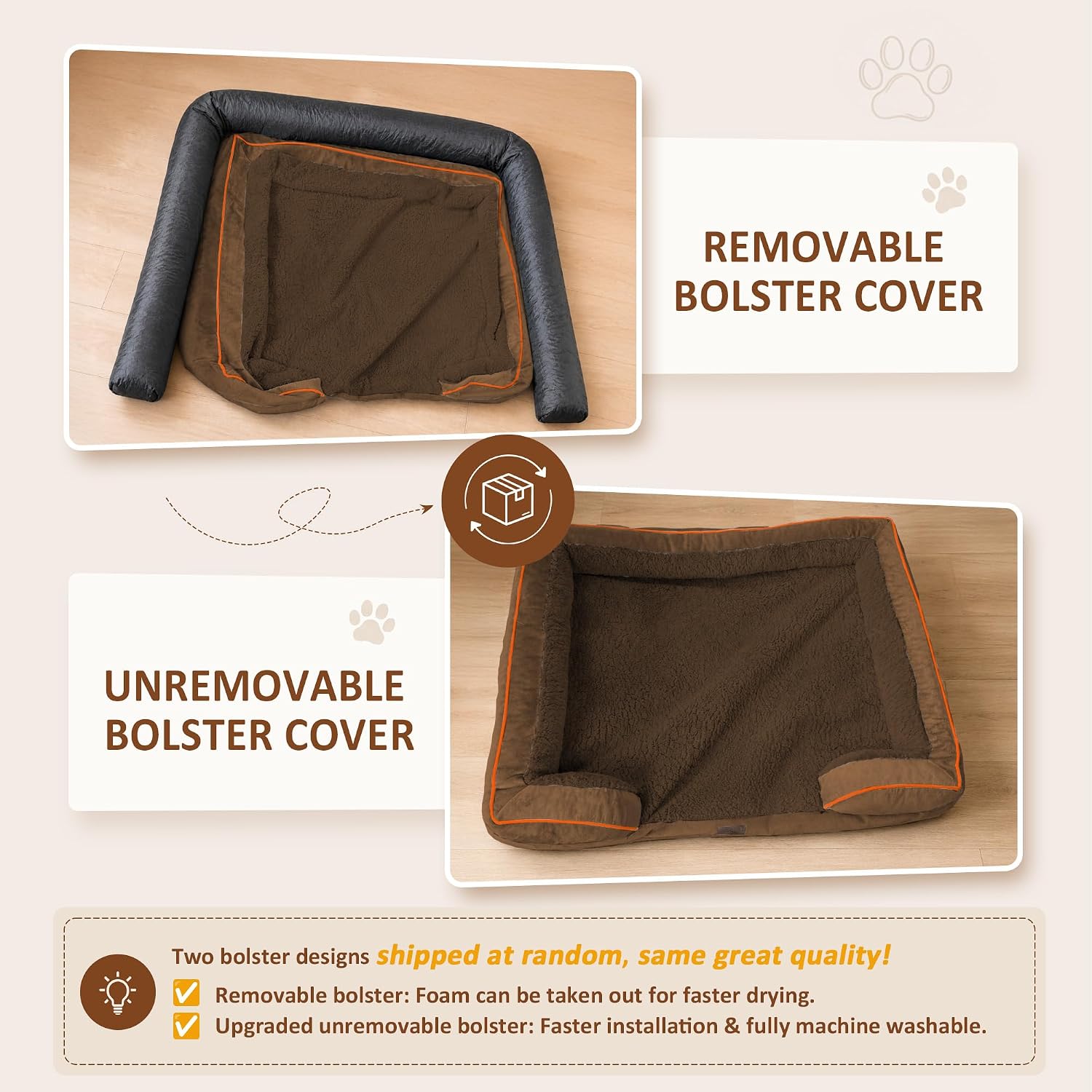 Thumbnail 5 de Comfort Expression CEUS0422A5342CB Orthopedic Dog Bed, 53 x 42-Inch