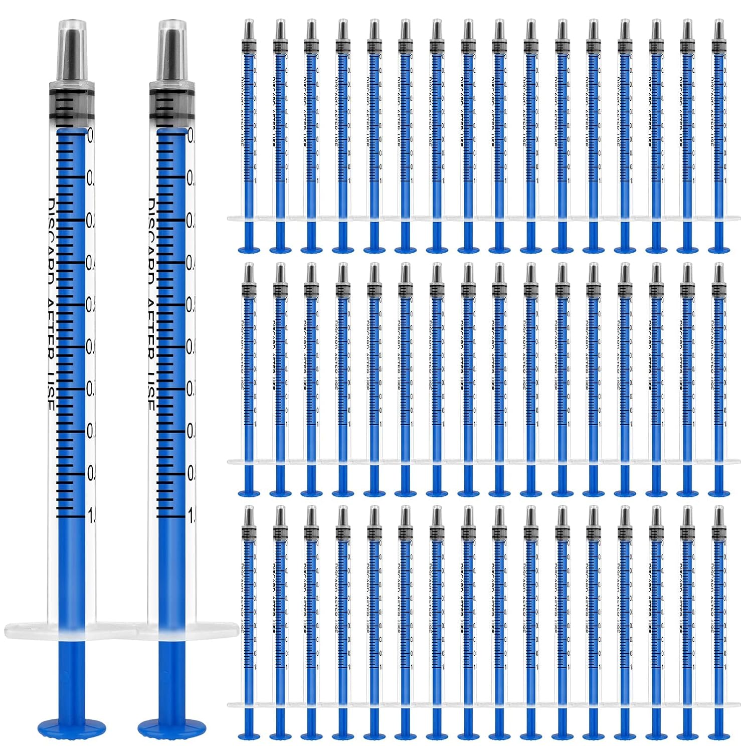 OFFCUP Kunststoff Spritze 1ml 50 Stück