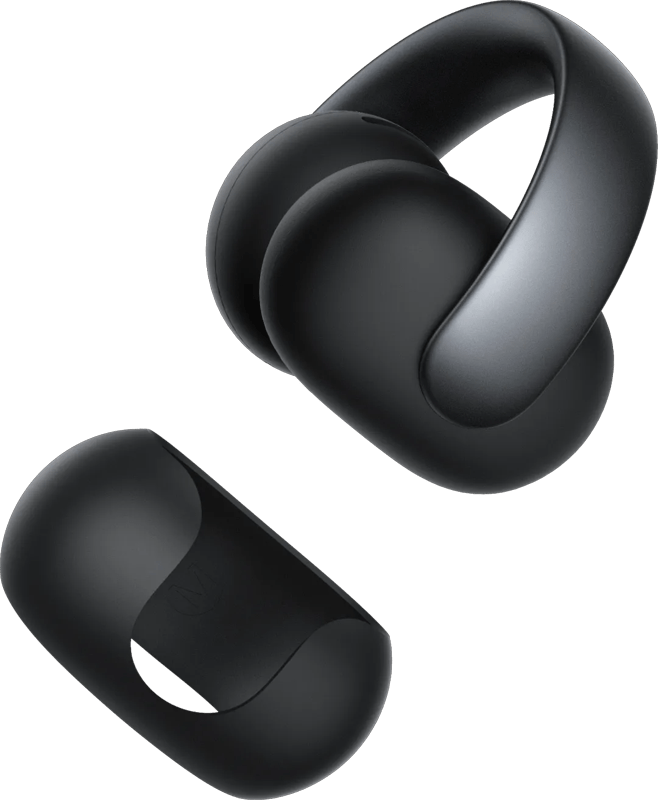 Detalle de Soundcore AeroClip Schwarz 3D-Audio Kopfhörer