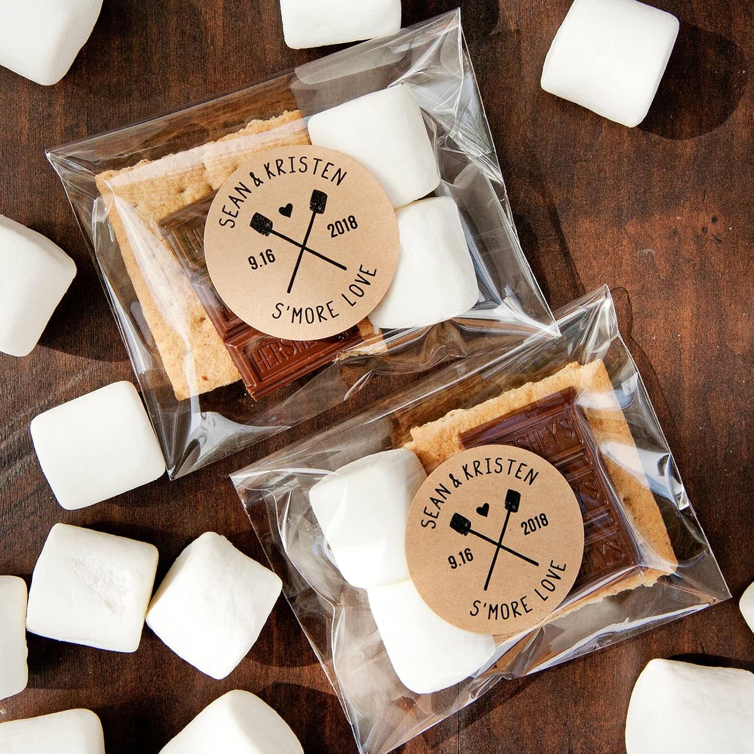 Thumbnail 2 de Morepack 5x7 Inch Self-Sealing Cellophane Bags — 200 Clear Resealable Bags for Cookies and More