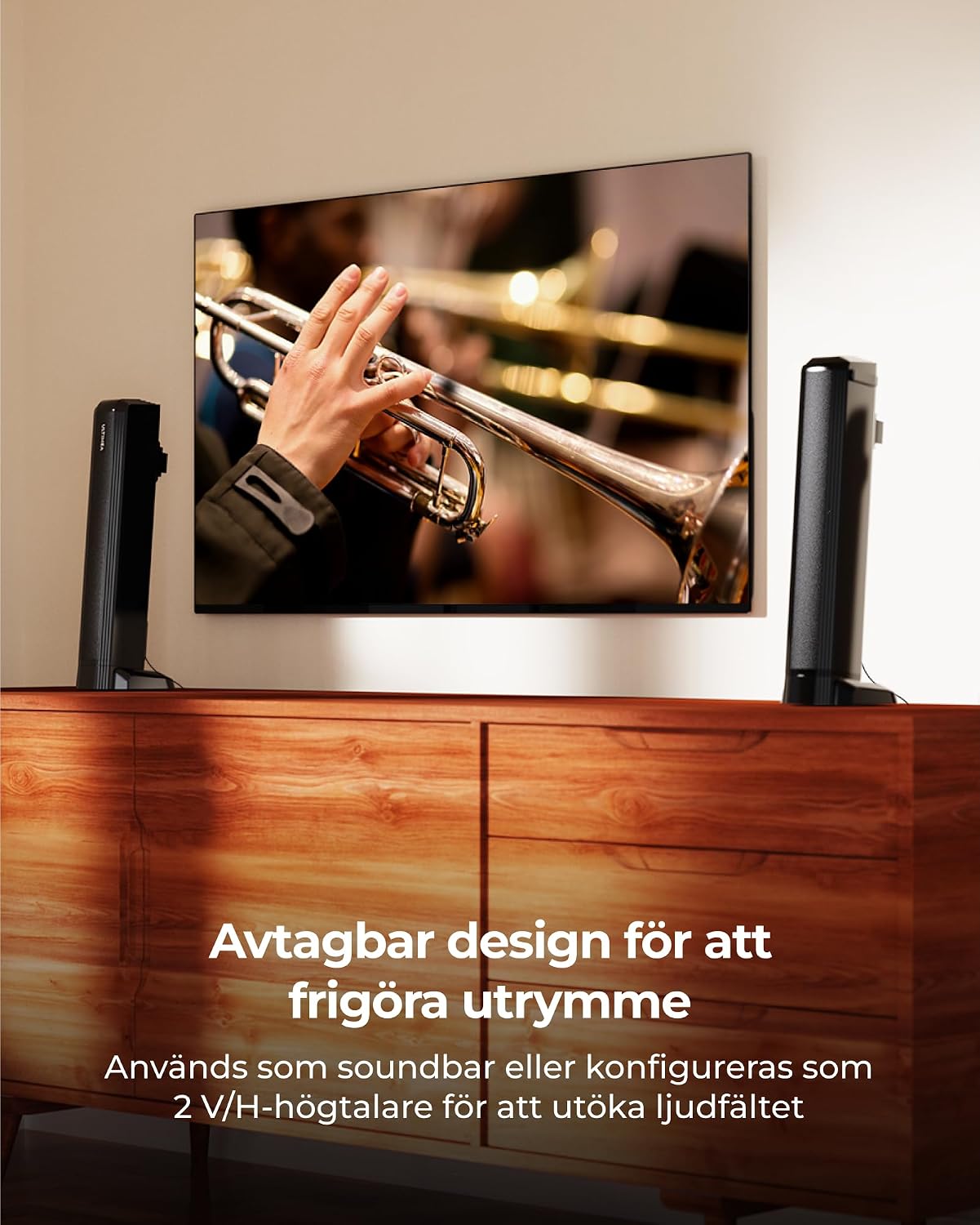 Detalle de ULTIMEA soundbar Apollo S40 Pro