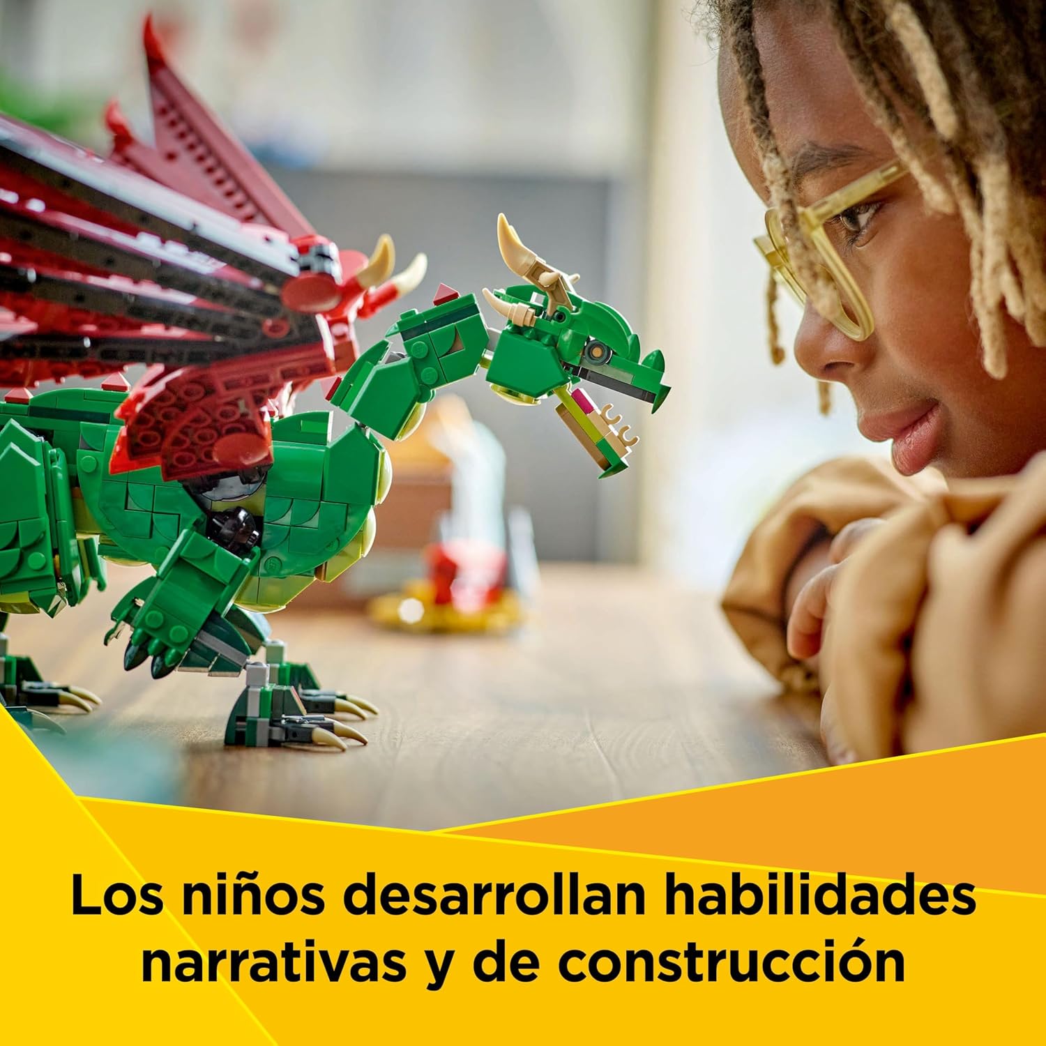 Thumbnail 2 de LEGO Creator 3 en 1 31161 Dragón medieval