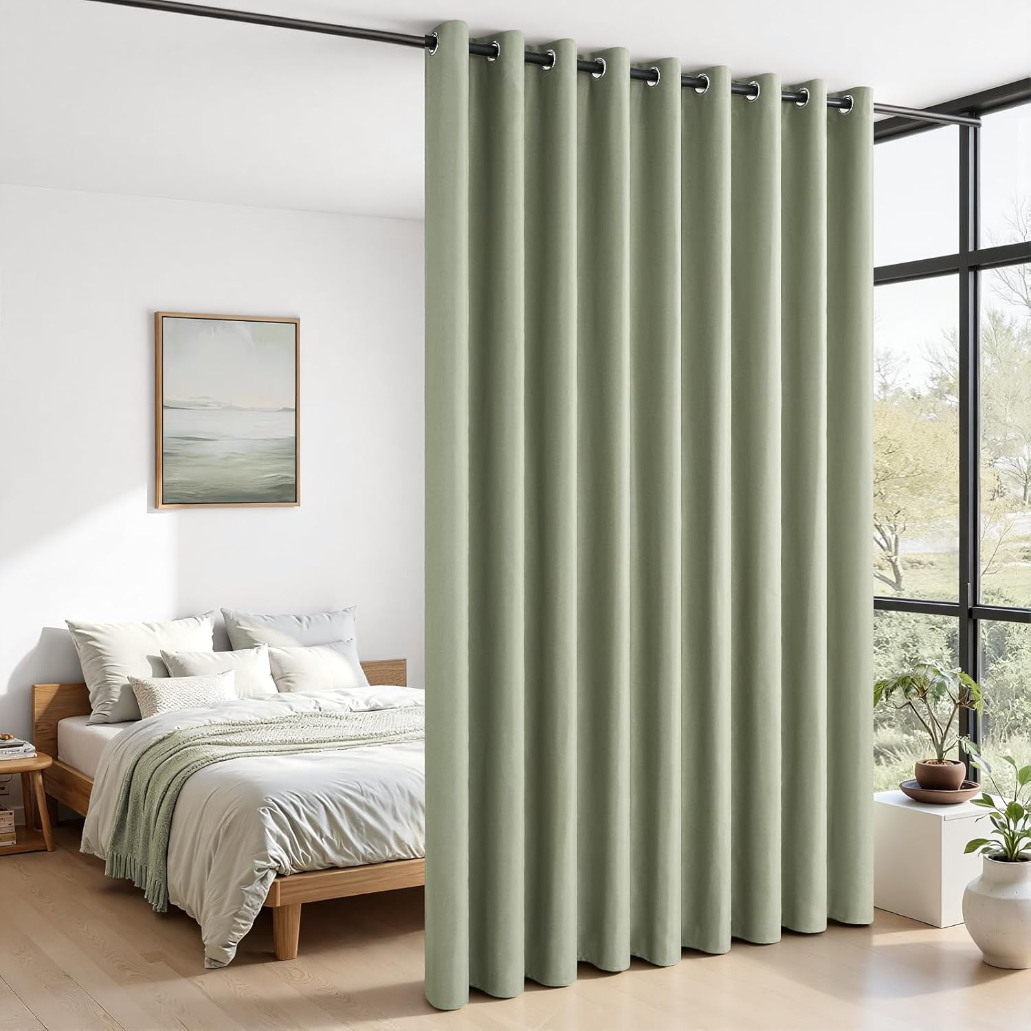 Thumbnail 6 de MRTREES Thermovorhang für Tür & Vorhang – blickdicht, wärmeschützend, 140×210 cm (1 Stück)