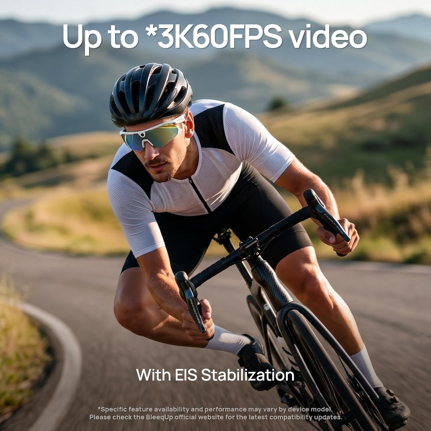 Thumbnail 3 de BleeqUp Ranger 5-in-1 Smart Glasses with 16MP Camera — Open-Ear Audio and AI Editing, White