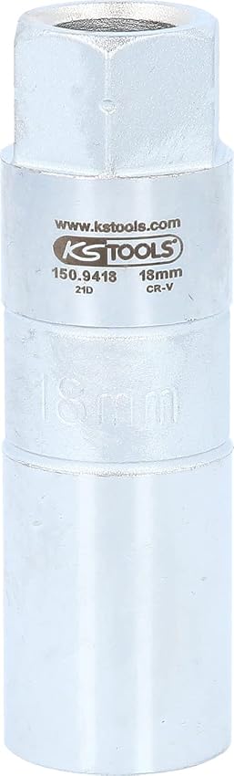 Detalle de KS Tools 150.9418 Llave vaso 18 mm para amortiguador