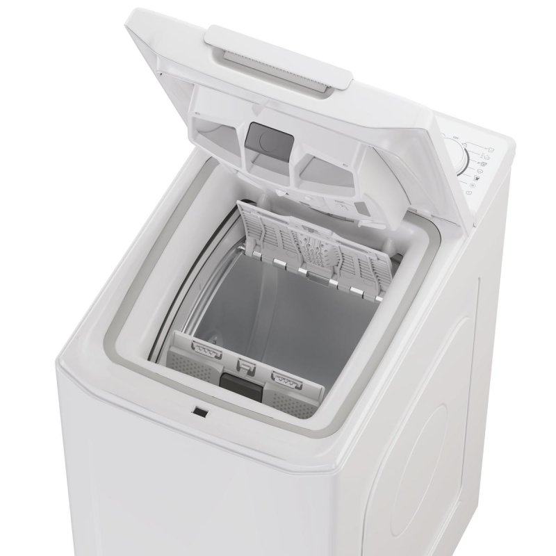 Detalle 2 de Candy TCA263D3-S: Lavadora de carga superior de 6 kg con WiFi y Quick&Clean