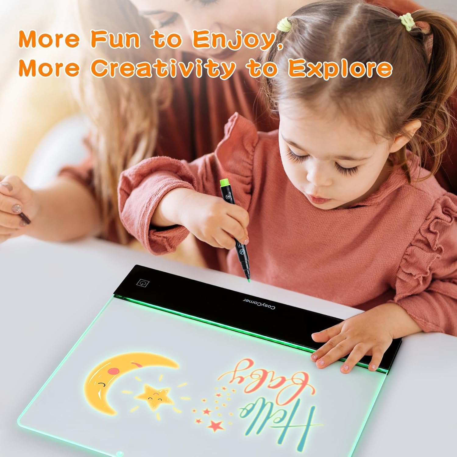 Thumbnail 1 de LED Drawing Board for Kids