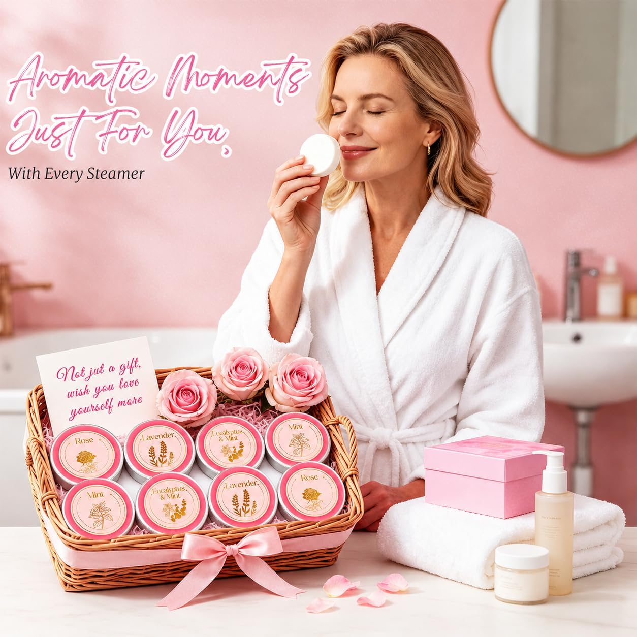 Detalle 2 de Shower Steamers Aromatherapy 8-Pack