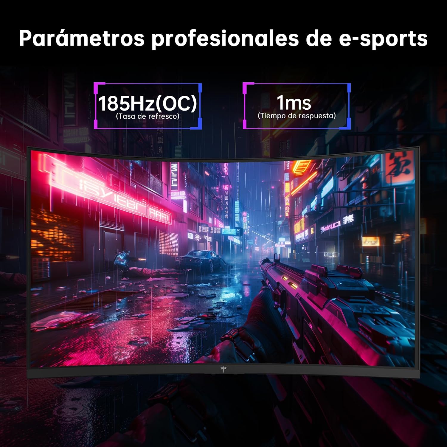Detalle 1 de KTC H32S5 Monitor gaming 32" QHD 185Hz
