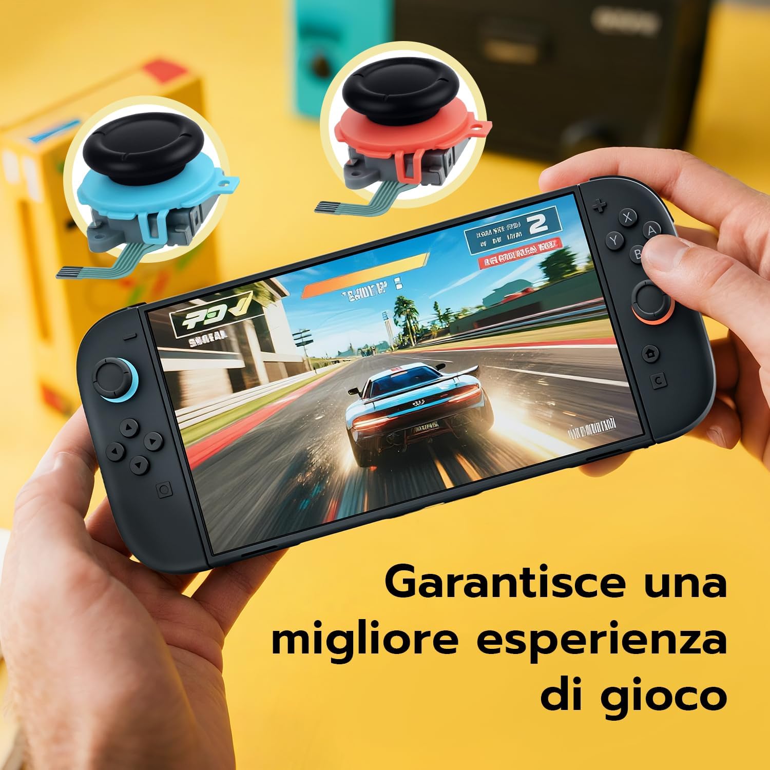 Thumbnail 6 de Wigearss 3D Joystick sostitutivo per NS Switch 2
