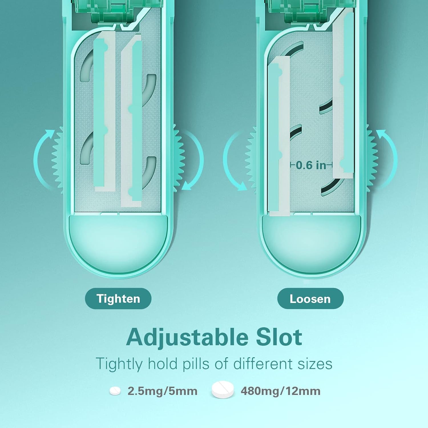 Detalle de DEPAD Pill Splitter 2–15 mm