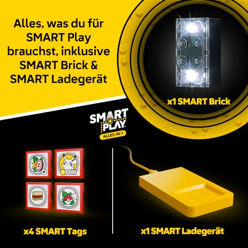 Detalle de LEGO Pokémon SMART Play Trainingshaus mit Pikachu (72164) – interaktives All-in-1 Spielset