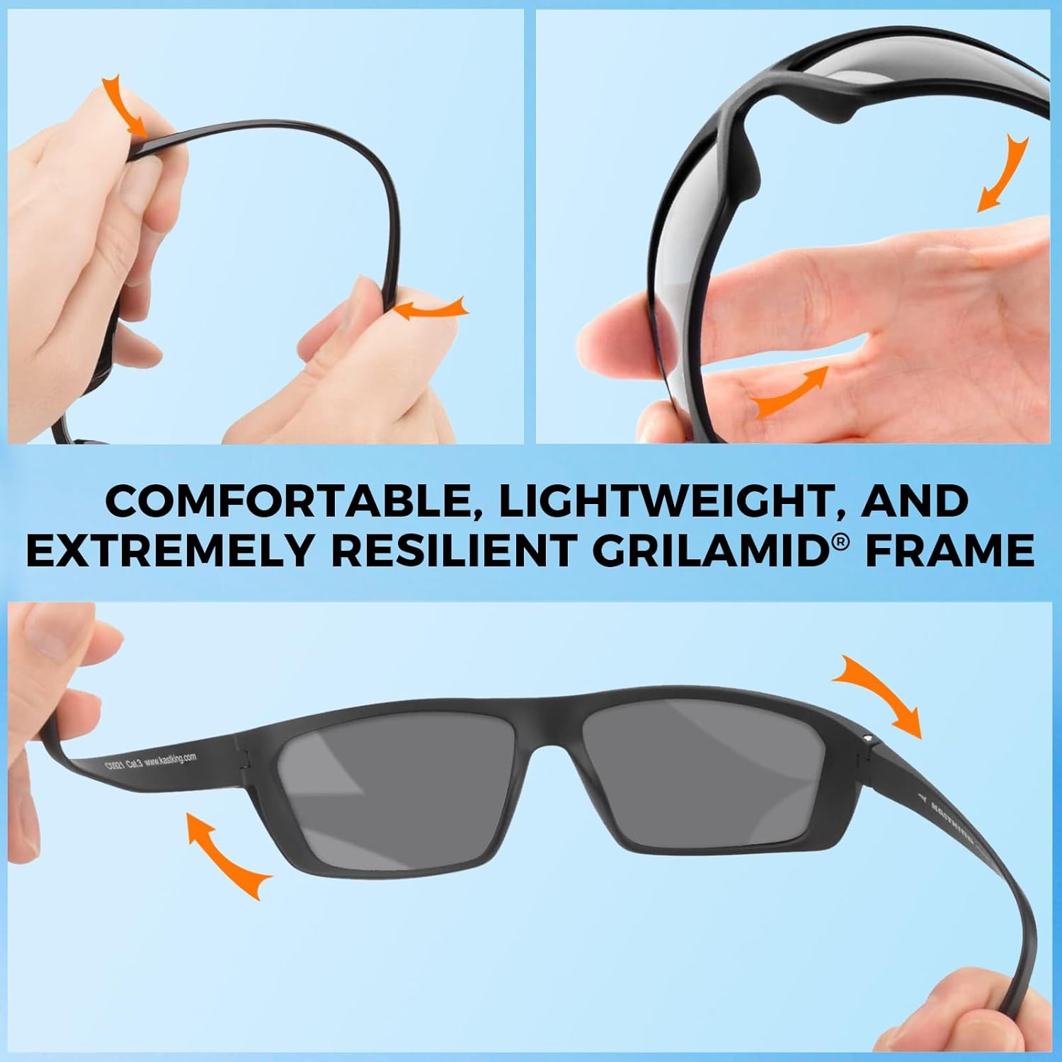 Thumbnail 4 de KastKing Huzzah Polarized Sport Sunglasses 1.0mm