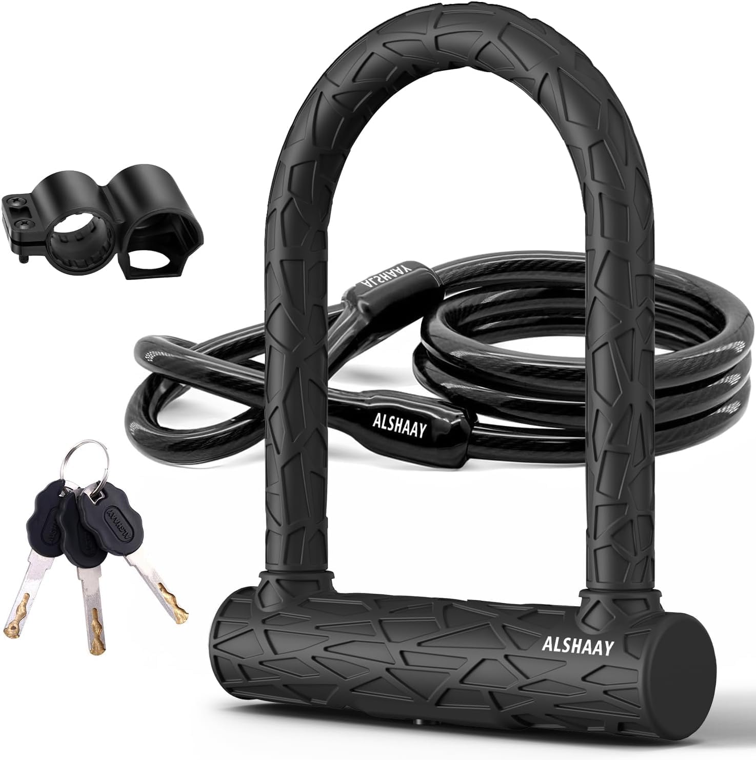 Detalle de Heavy Duty Bike U Lock with 12 Ton Shear and 0.74-Inch Shackle