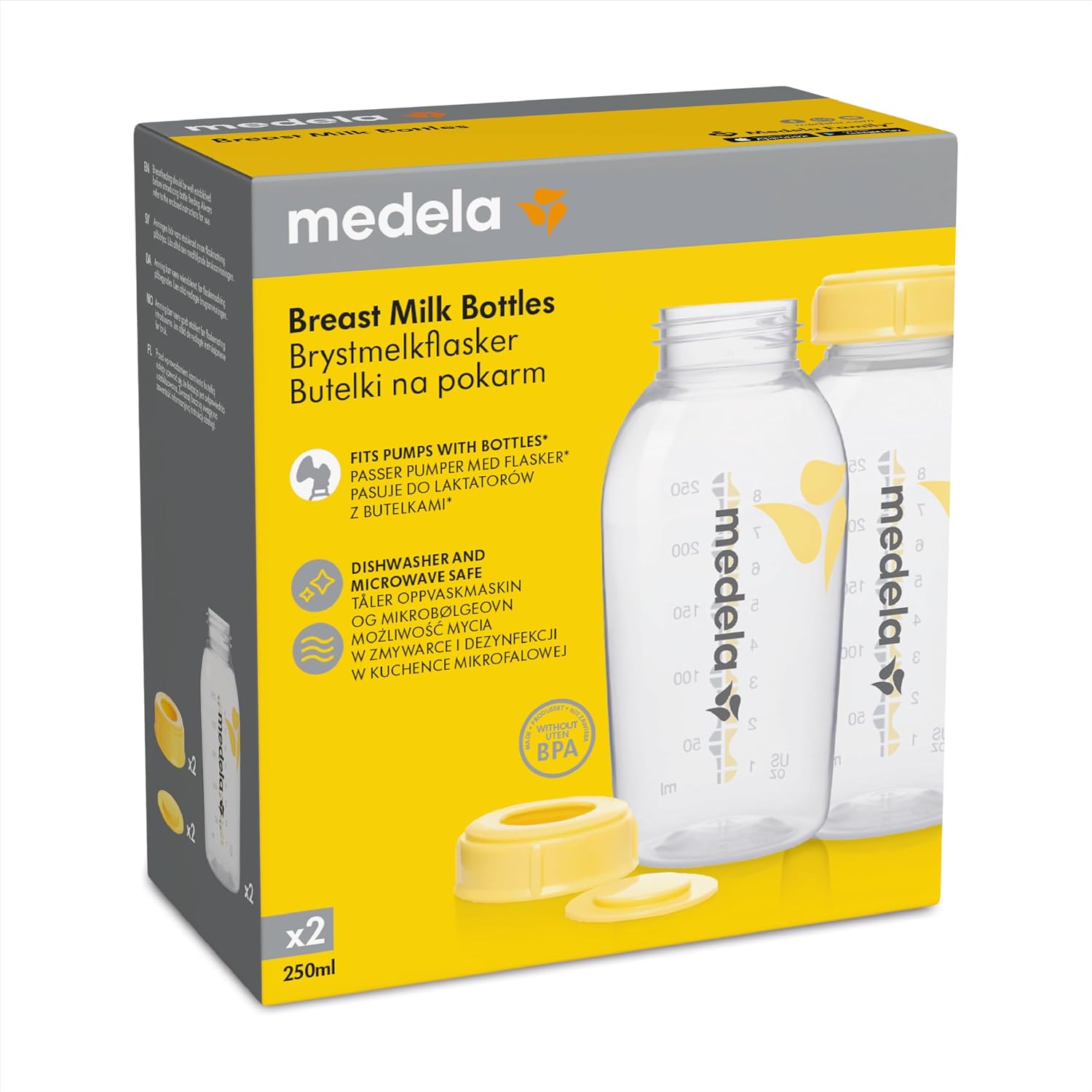 Detalle de Medela Flaschen Muttermilch 250 ml