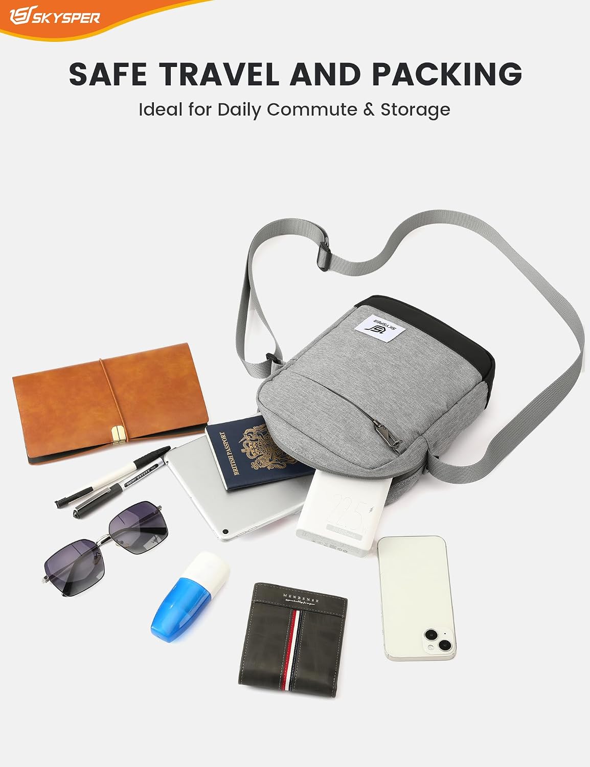 Thumbnail 5 de SKYSPER Small Anti Theft Sling Bag