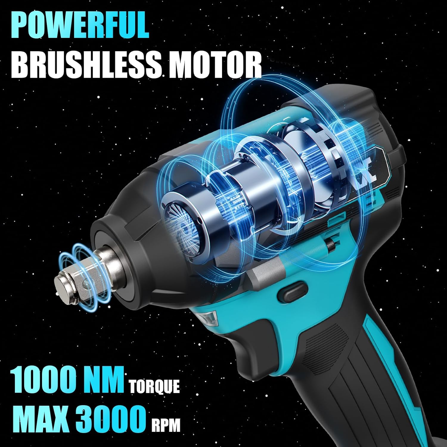 Thumbnail 5 de L1NXIXI Cordless Impact Wrench 1000 N·m