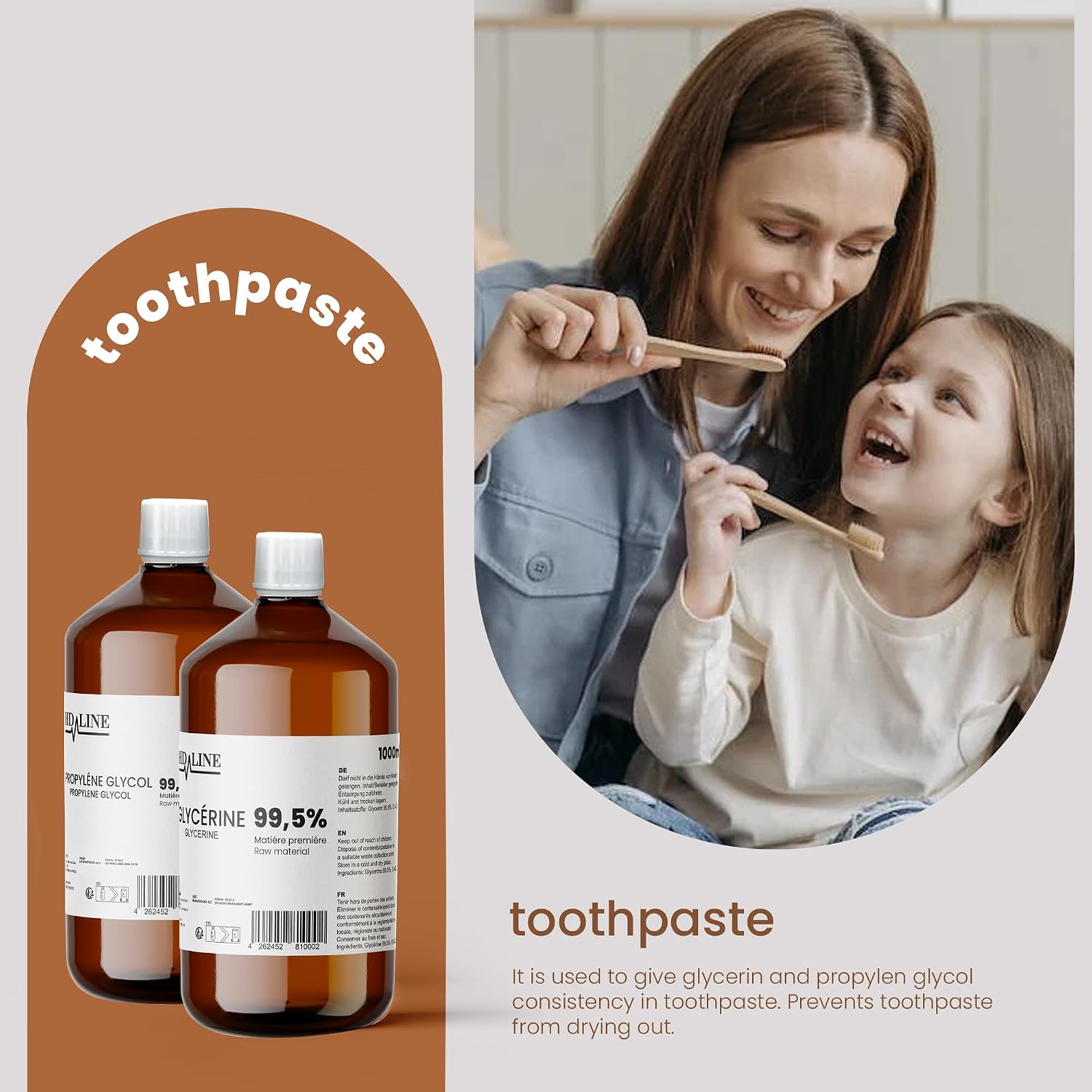 Thumbnail 6 de hd-line Glycerin E422 und Propylenglykol E1520 1000 ml