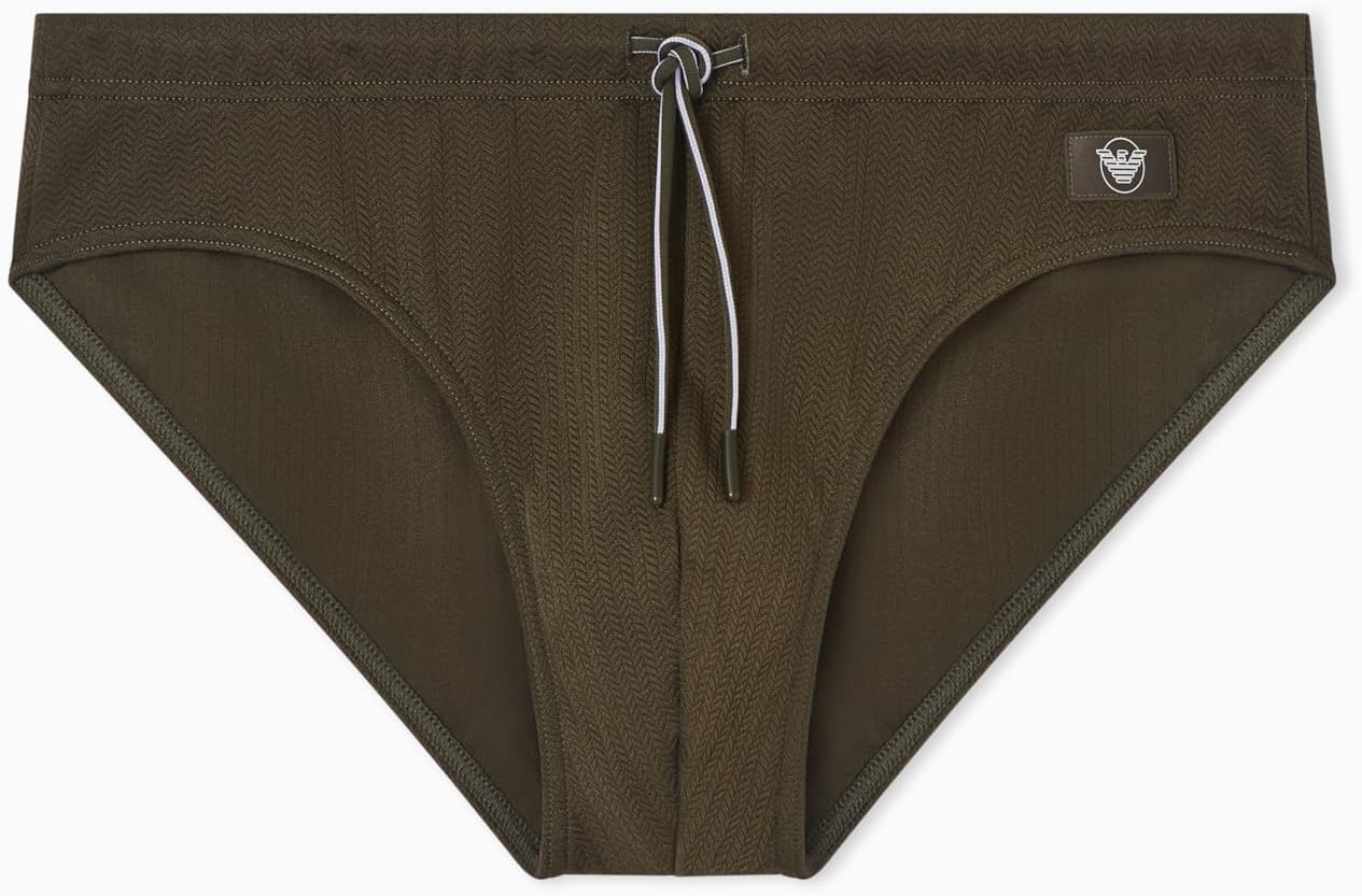 Detalle 2 de Emporio Armani Brief Costume a Slip Uomo: stile sobrio e comfort quotidiano