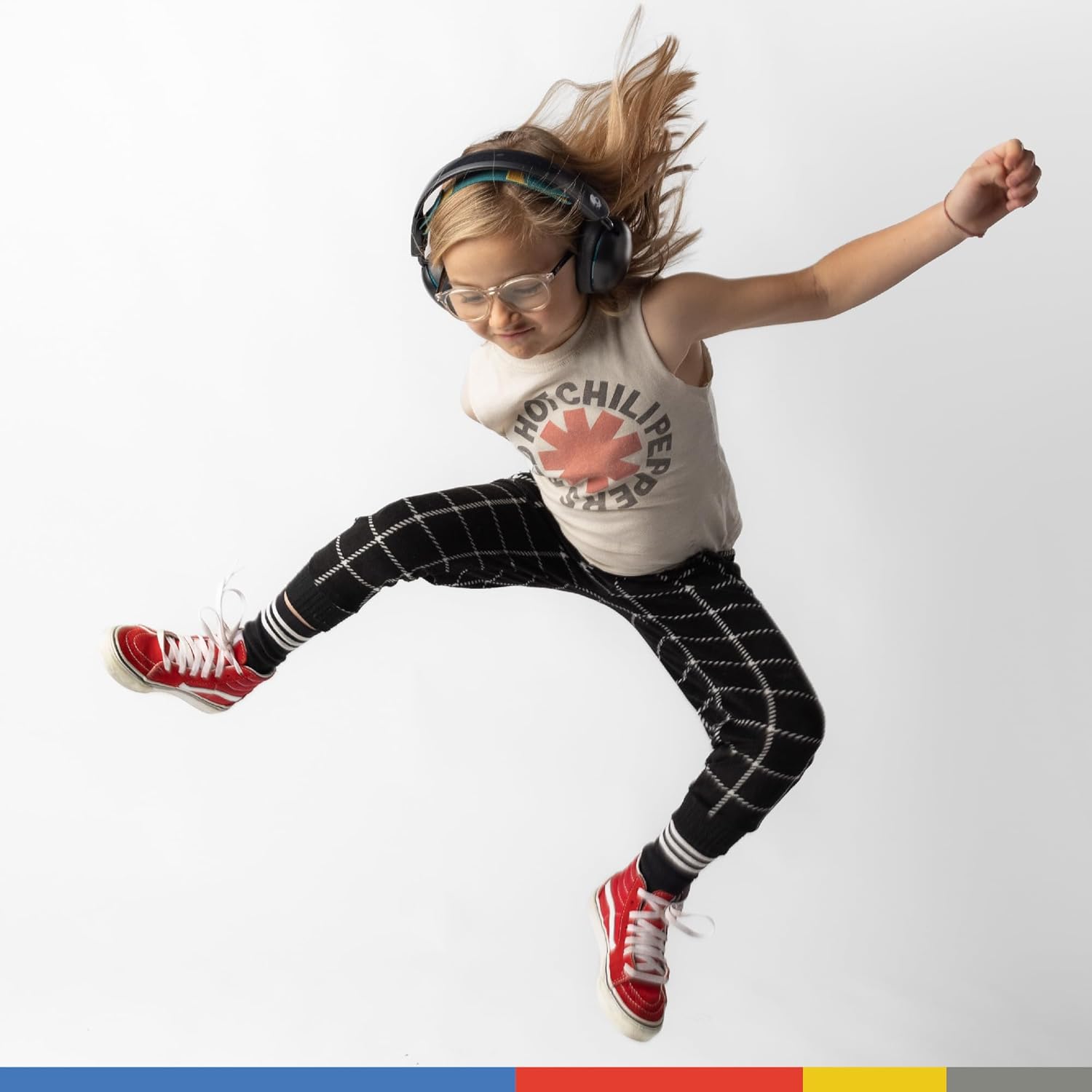 Detalle de Skullcandy Grom Over-Ear Wireless-Kopfhörer (45 Std. Akkulaufzeit) mit Lautstärkebegrenzung – Schwarz