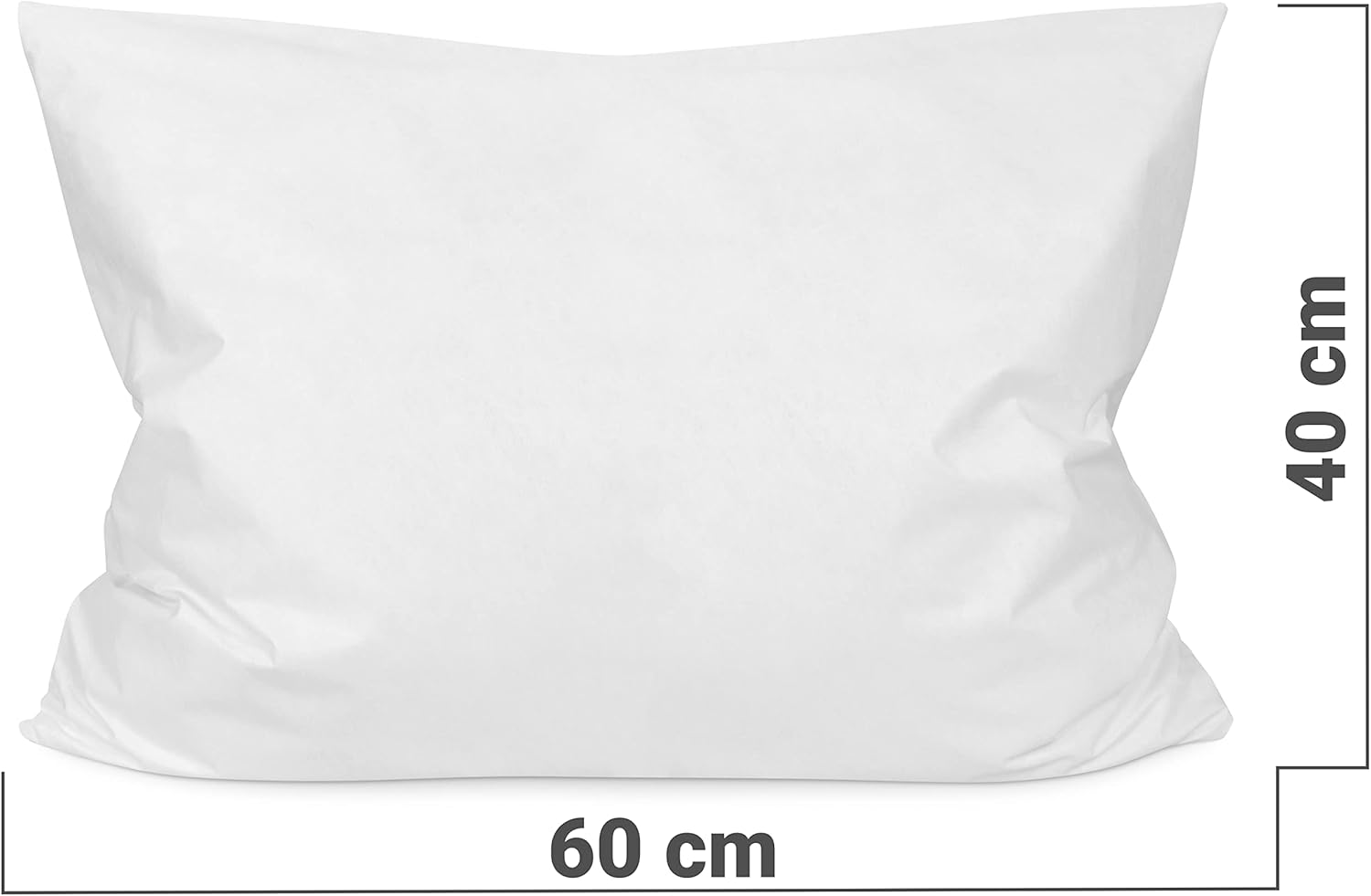 Thumbnail 2 de Coussin allergendichte Zwischenbezüge – Housse intermédiaire hypoallergénique, blanc, 40 × 60 cm