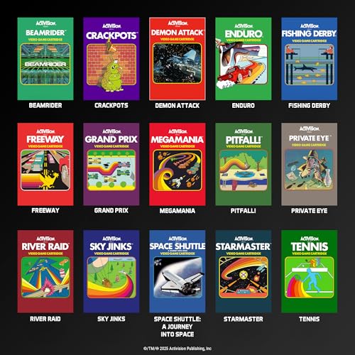 Detalle de Evercade VS-R Activision Bundle (Solo+1 cart) de Blaze Entertainment: consola retro para TV en casa