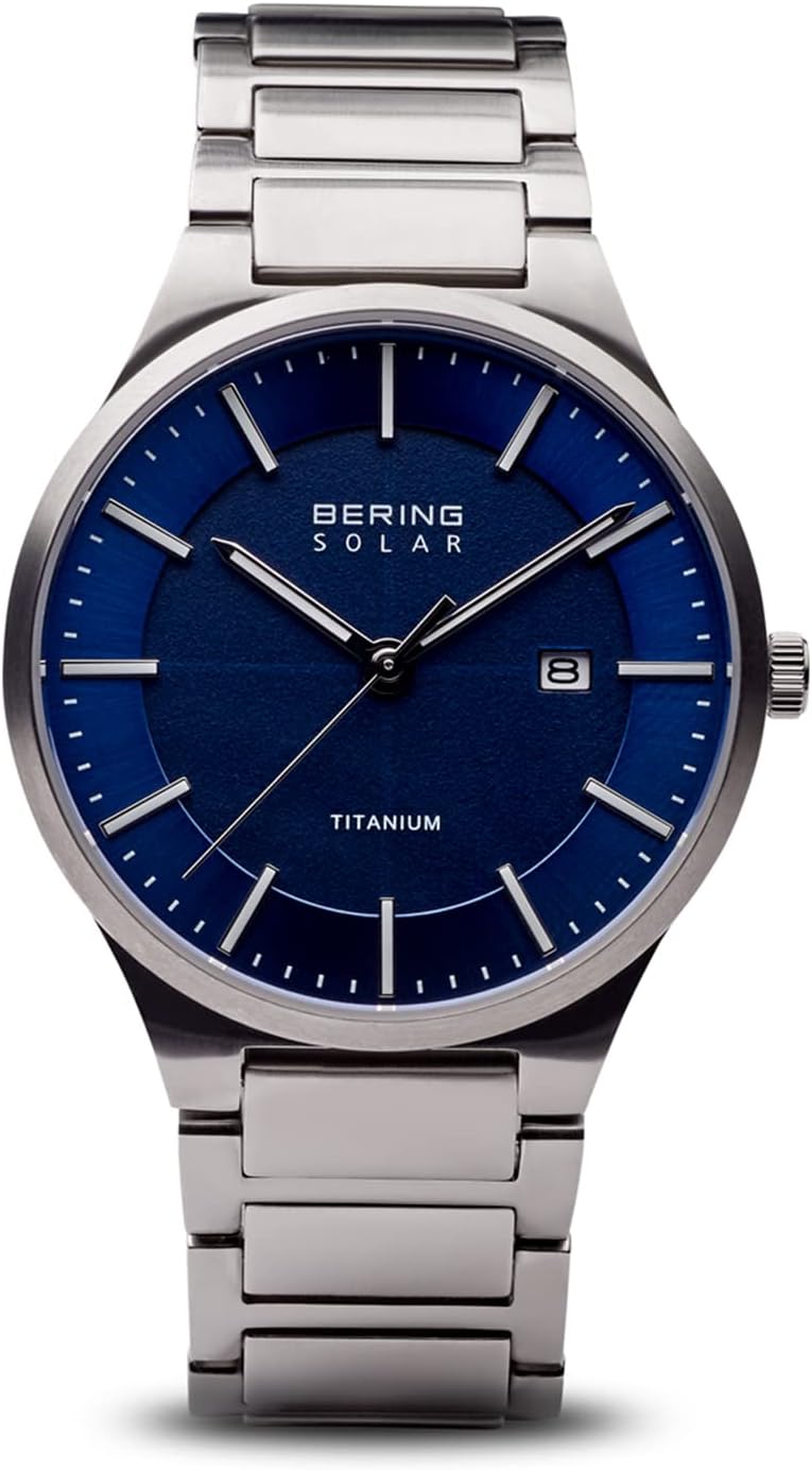 Thumbnail 6 de BERING Herren Solar Uhr 39 mm – Titan Gehäuse, Titanband mit Titanelementen, 10 ATM