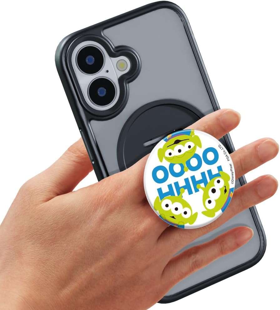 Detalle de Premium Style ディズニー エイリアン スマートフォン用マグネットグリップ 2WAY・メタルステッカー付き