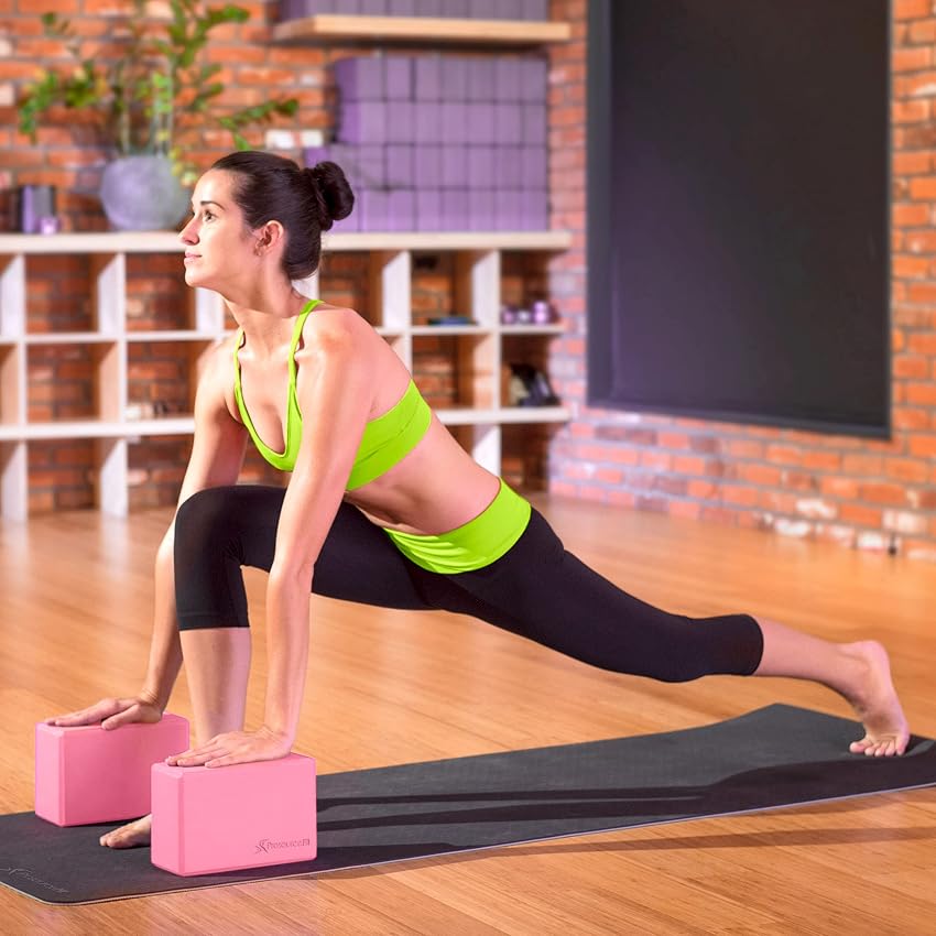 Thumbnail 3 de ProsourceFit Foam Yoga Blocks 4"×6"×9" — Bloques yoga (2 unidades) 🧘‍♀