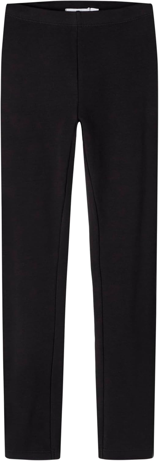 Detalle de Name IT Nkfdavina Solid SWE Legging Bru N Noos – Leggings per bambine di Name IT