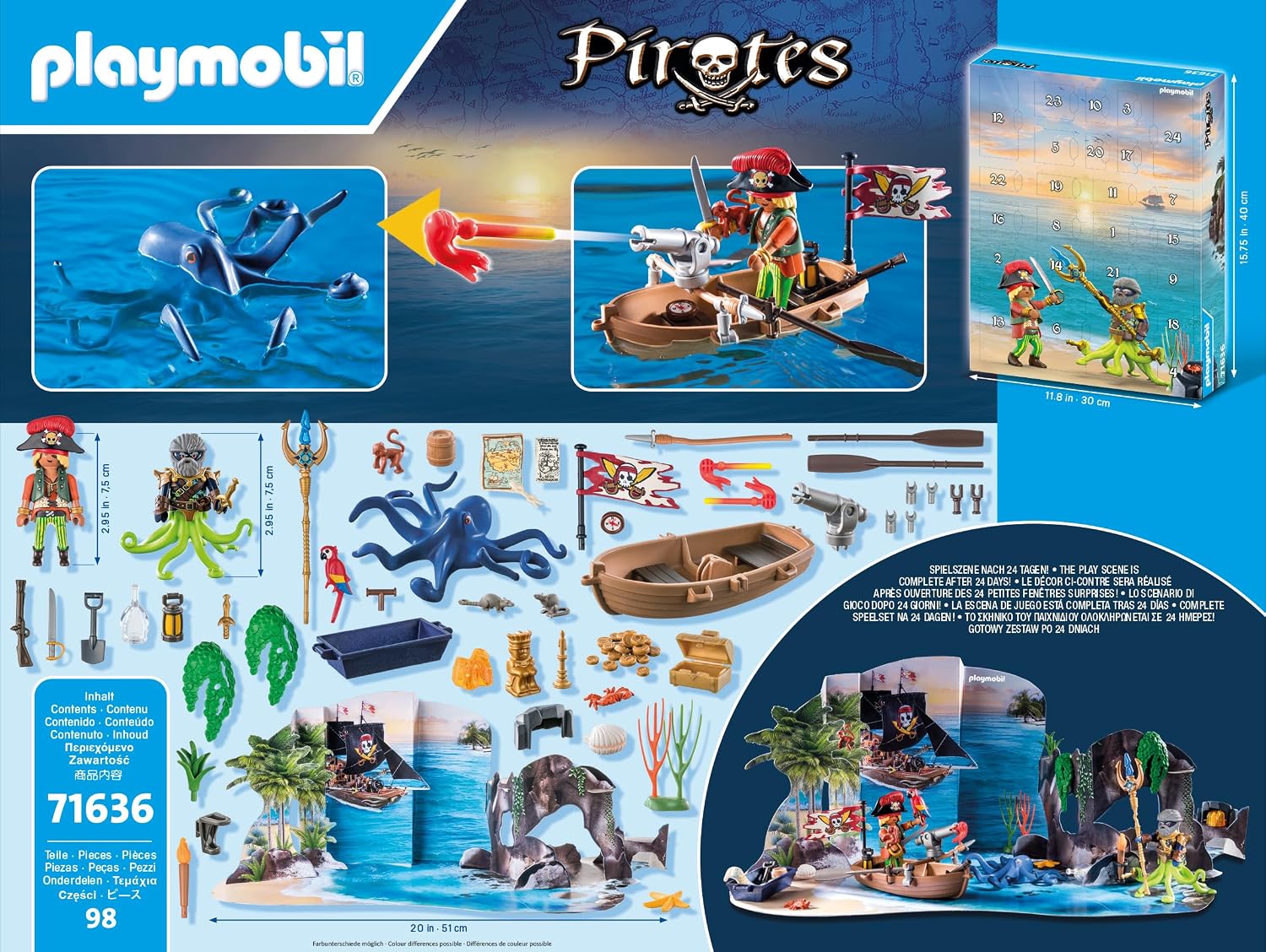 Thumbnail 6 de Playmobil Pirate Advent Calendar, 24 Surprises