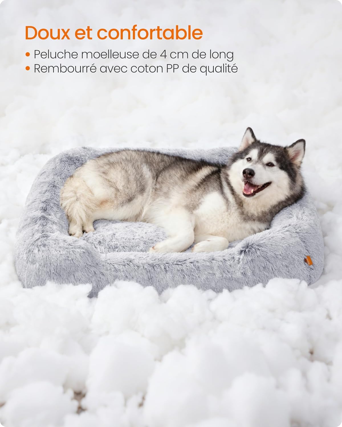 Detalle 2 de Feandrea PGW274GA01 Panier pour chien 120×85 cm