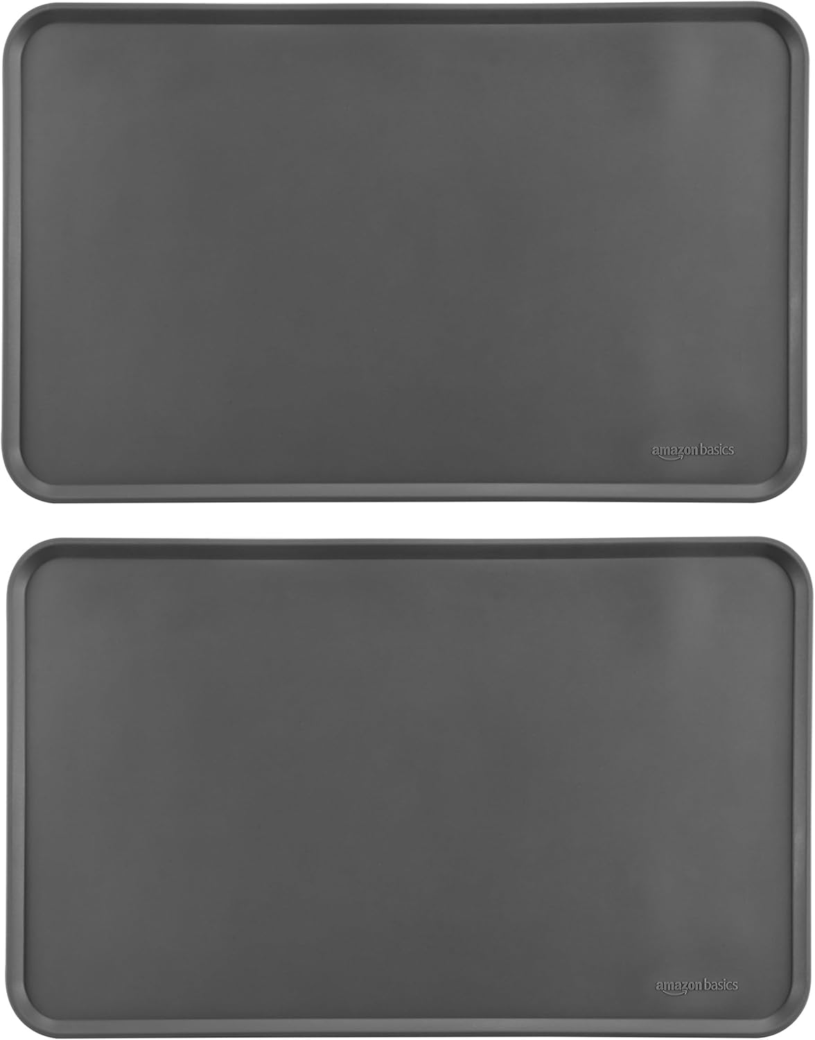 Thumbnail 6 de Amazon Basics Silicone Non-Slip Waterproof Pet Placemat (24 x 16 inches, Gray)