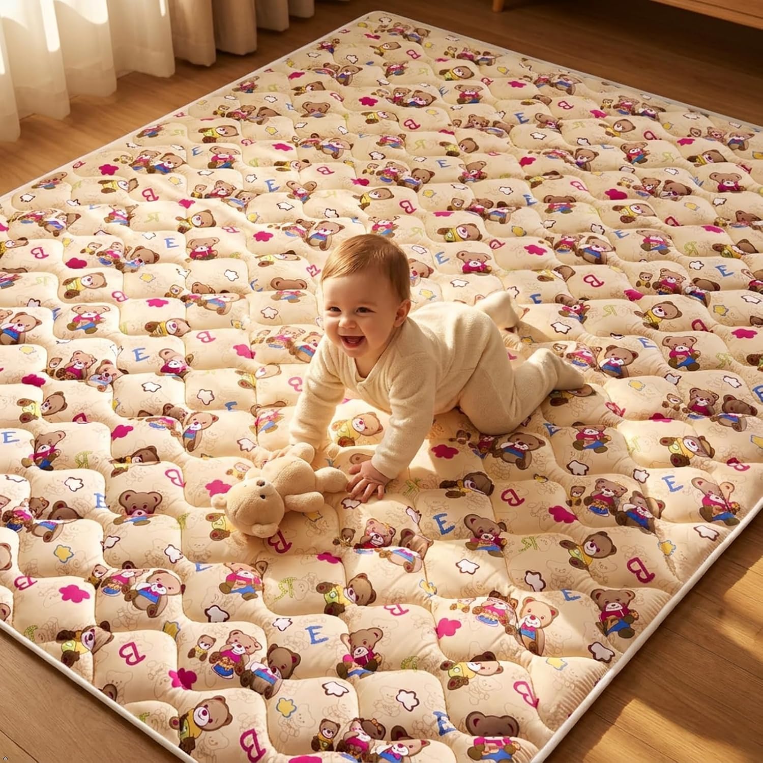 Thumbnail 6 de Vibe bear 71" x 59" Baby Play Mat, Foldable Foam, Machine Washable