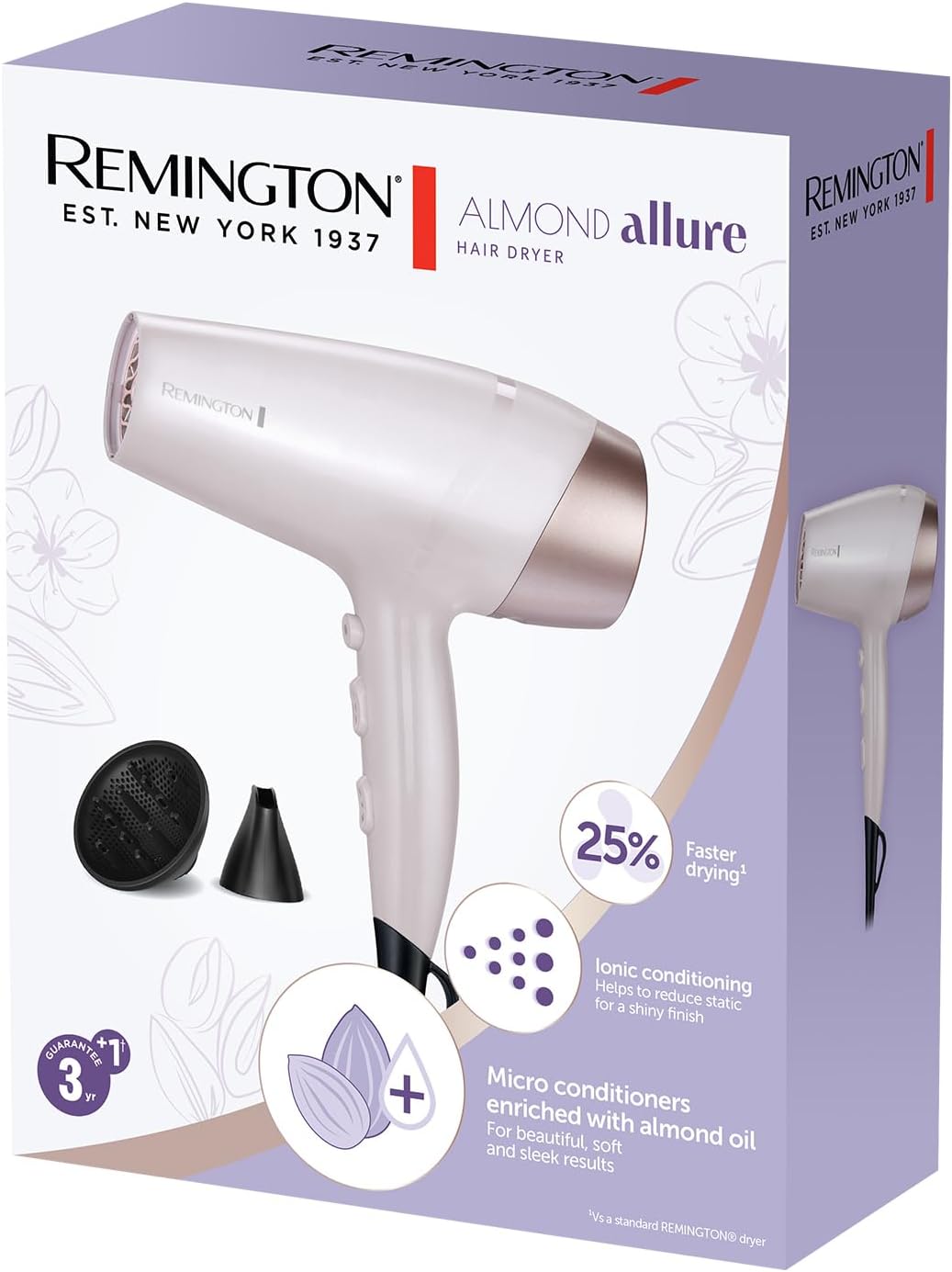 Thumbnail 4 de Remington Almond Allure Hair Dryer
