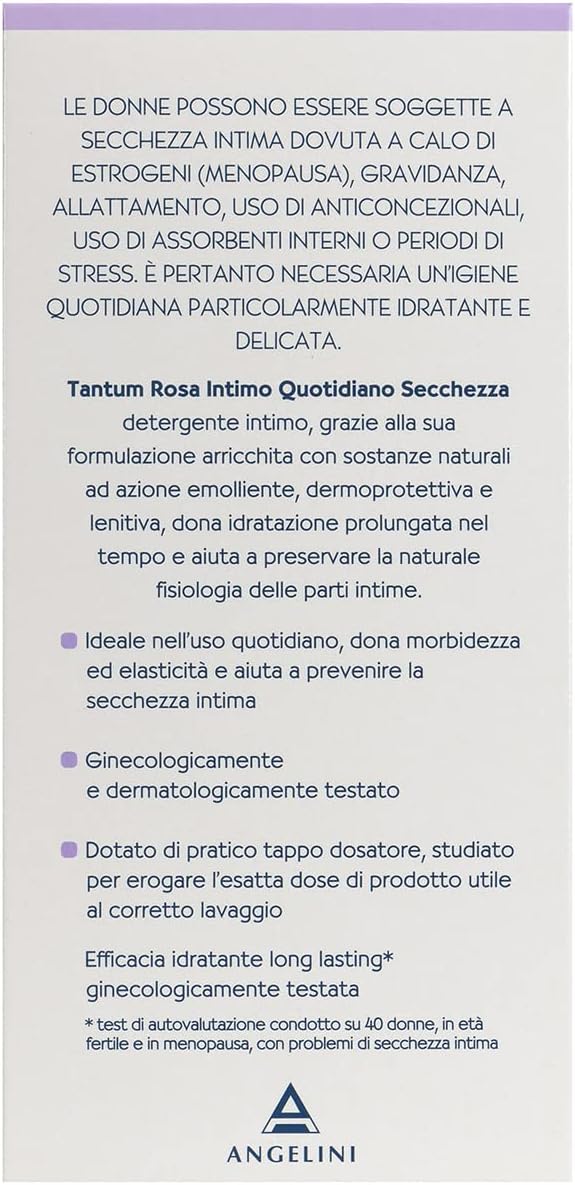 Thumbnail 2 de ANGELINI Tantum Rosa Secchezza Detergente Intimo – 200 ml