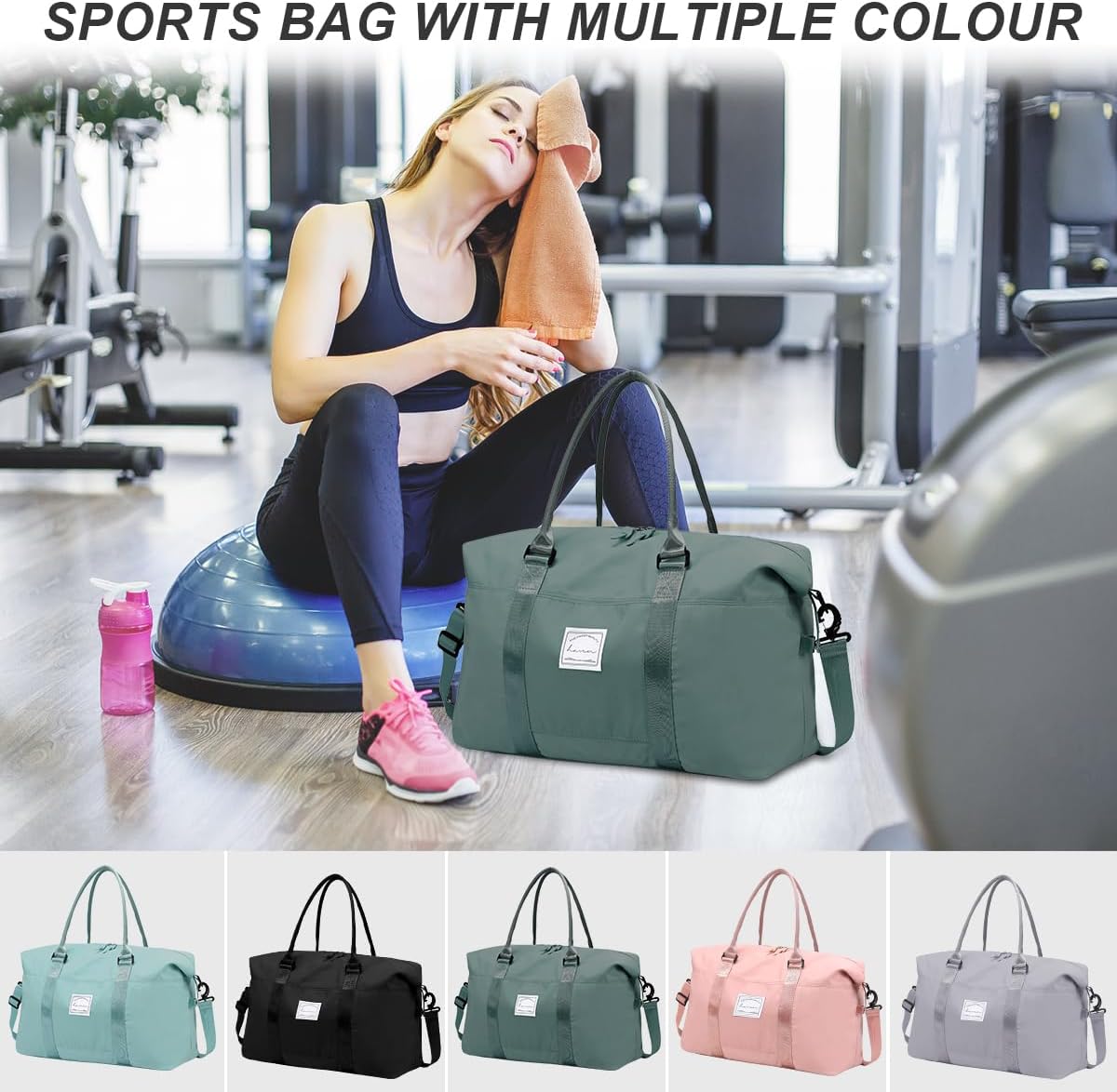 Thumbnail 6 de VMIKIV Sports Gym Bag Duffle