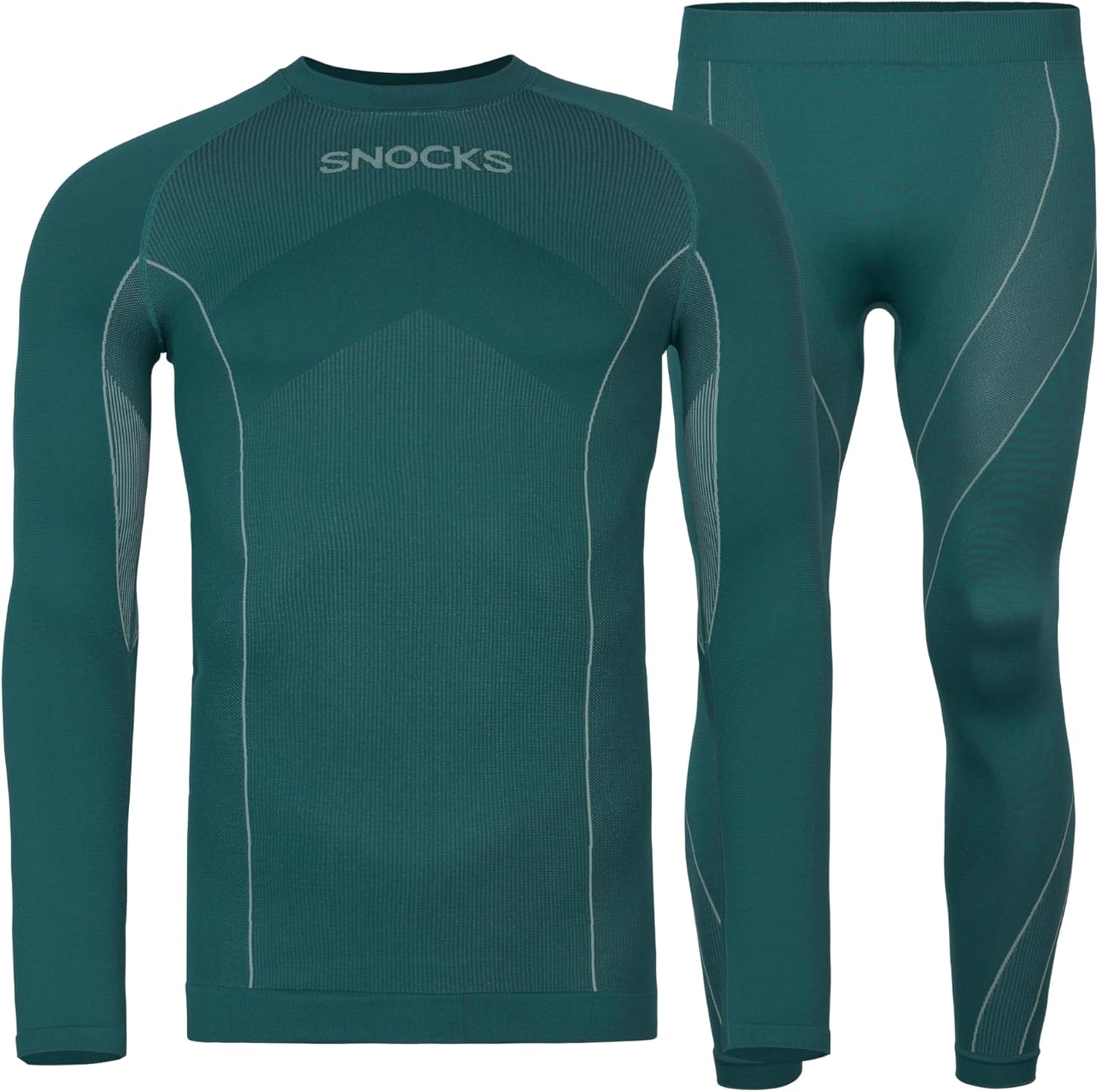 Thumbnail 6 de Snocks biancheria intima termica uomo: tuta termica con maglia a manica lunga e calzamaglia (M-XXL)