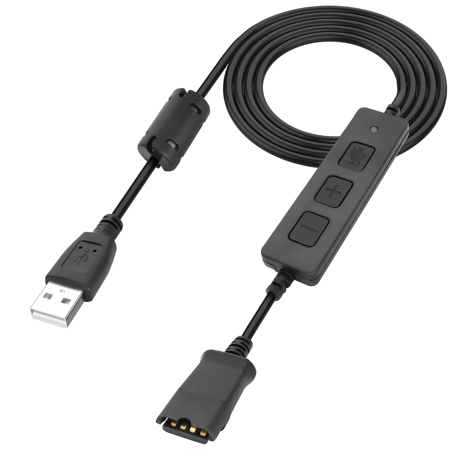 Detalle de XMSJSIY USB to QD Headset Adapter 1.5m