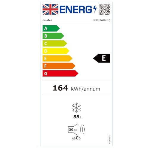 Thumbnail 7 de COMFEE' 88L Freestanding Under Counter Freezer with 4-Star Freezing – White