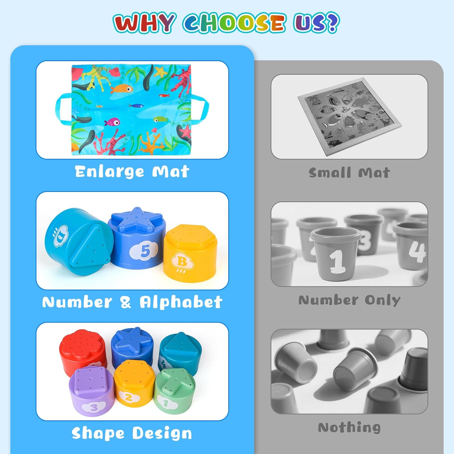 Thumbnail 3 de Montessori Fishing Game 23‑Piece Toy Set 🎣