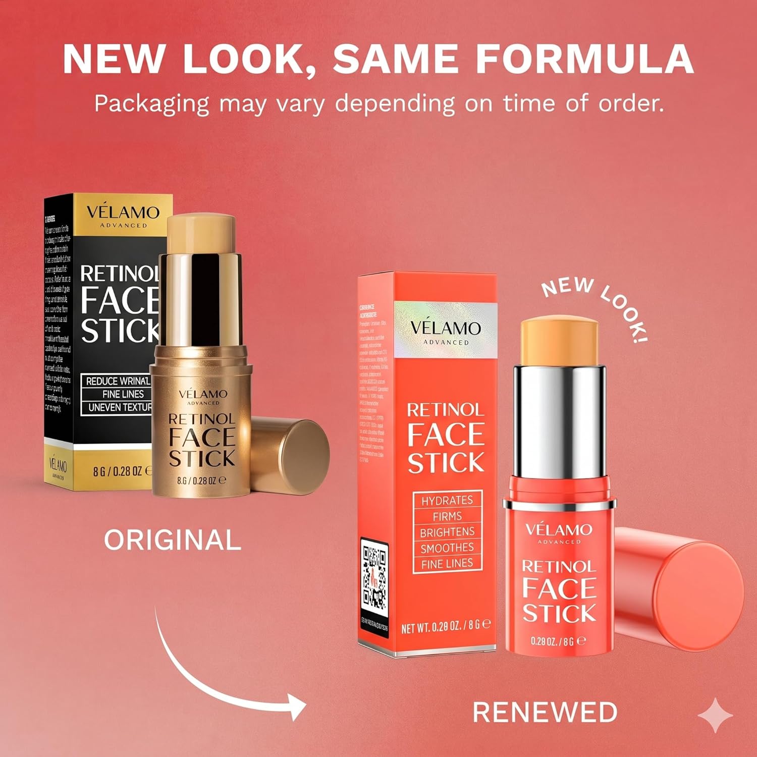 Thumbnail 1 de VELAMO ADVANCED Retinol Face Stick – Anti-Aging Revitalizer for Mature Skin