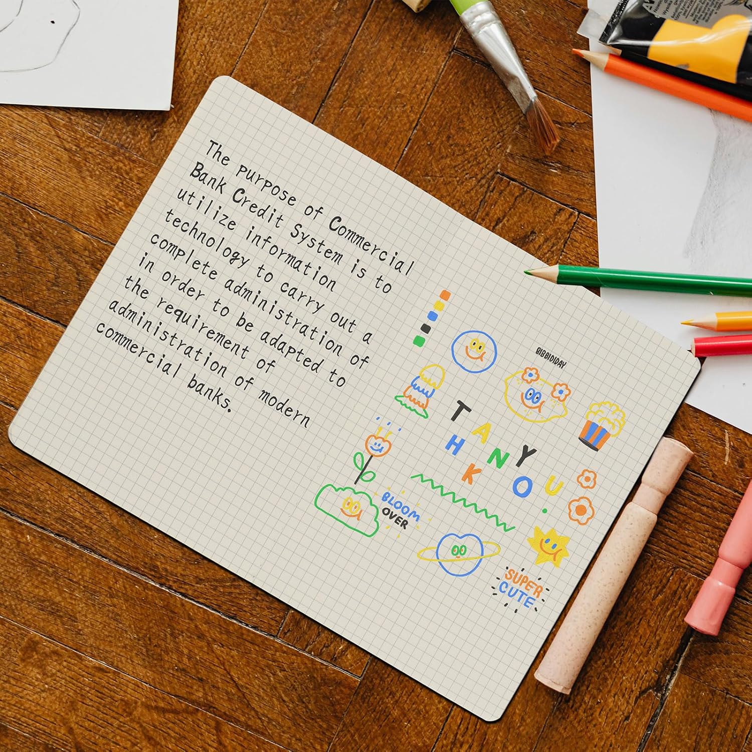 Thumbnail 5 de ZCZN Quaderno A5 12 pezzi quadretti 📓