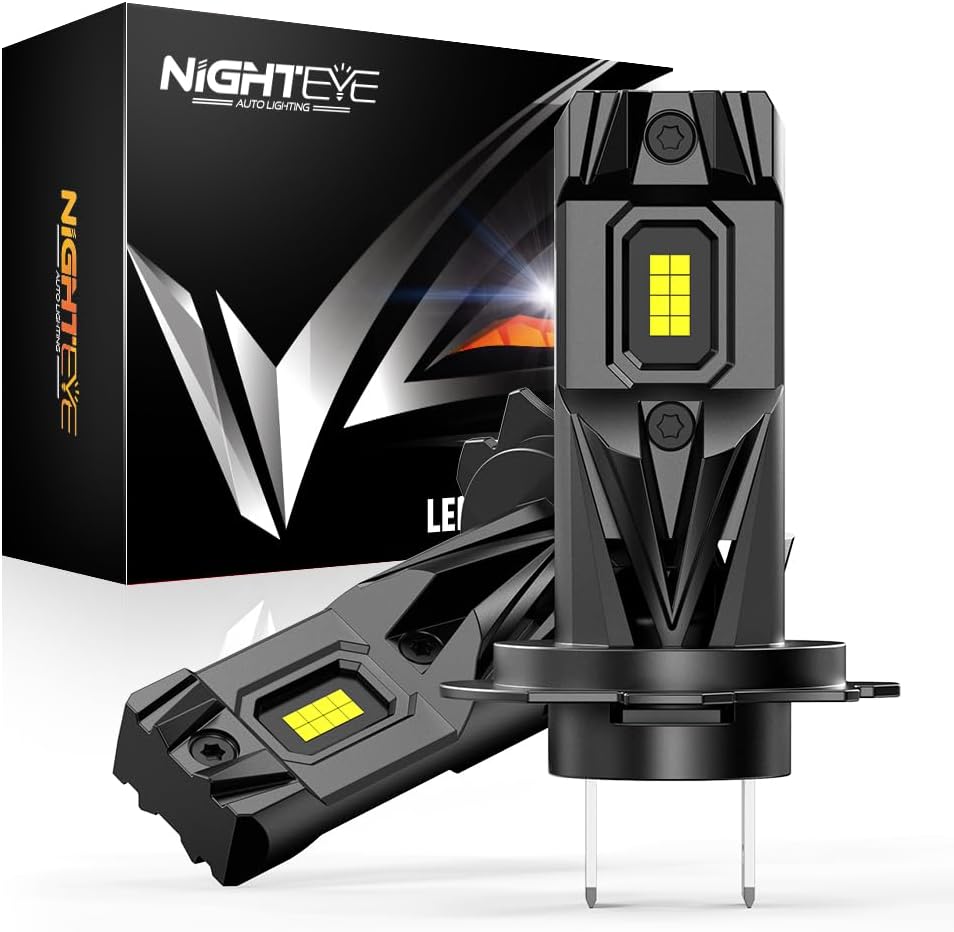 Detalle de NIGHTEYE H7 LED 28,000LM headlight bulbs