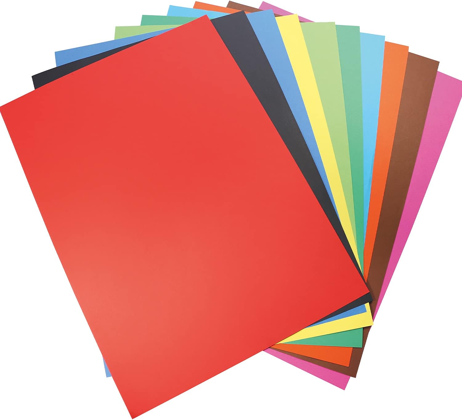Thumbnail 1 de Maildor by Clairefontaine 456203C – Paquet de 250 feuilles de papier cartonné couleur 270 g/m², format 16x21 cm, 10 couleurs assorties