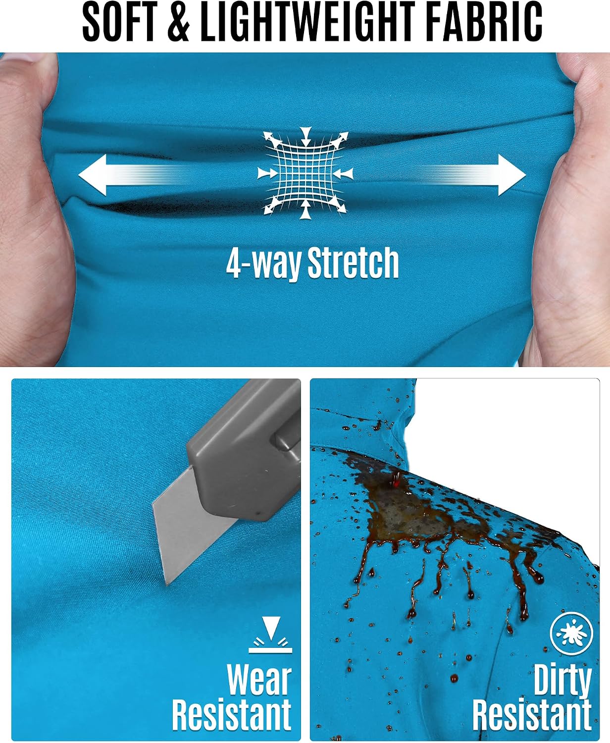 Thumbnail 3 de 33 000ft Herren Softshelljacke Wasserbeständig Winddicht