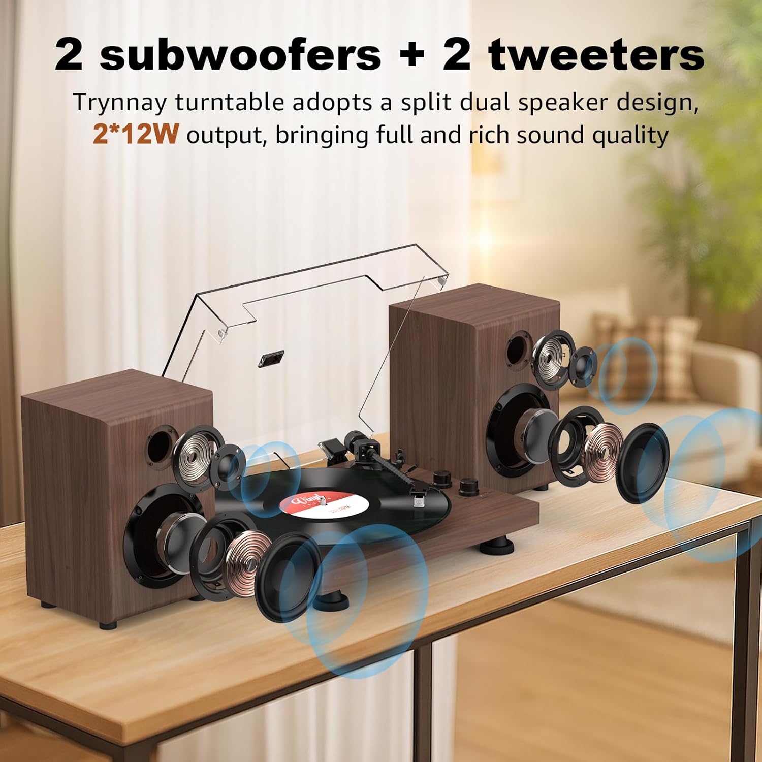 Thumbnail 5 de Trynnay Platine Vinyle 33/45 RPM