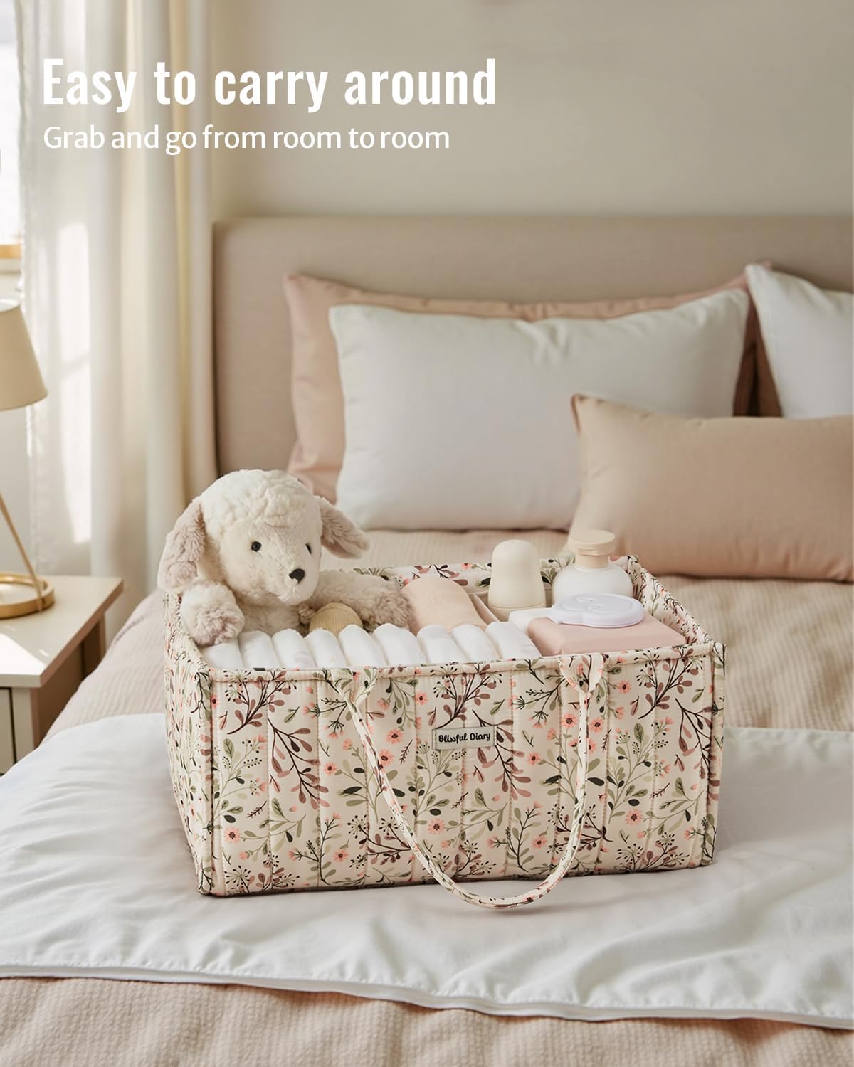 Detalle 2 de Blissful Diary Diaper Caddy Organizer